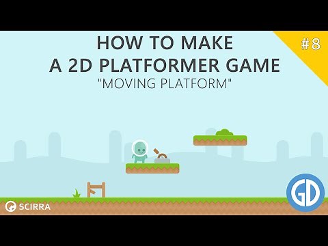 8. How To Make A 2D Platformer Game (Moving Platform) Construct 2 Tutorial