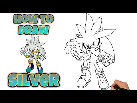 How To Draw SILVER THE HEDGEHOG | Sonic #drawing #sonicthehedgehog #silverthehedgehog