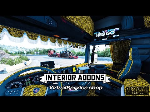 Interior Addons for Scania NextGen v1.2 | ETS2 Mods v1.40