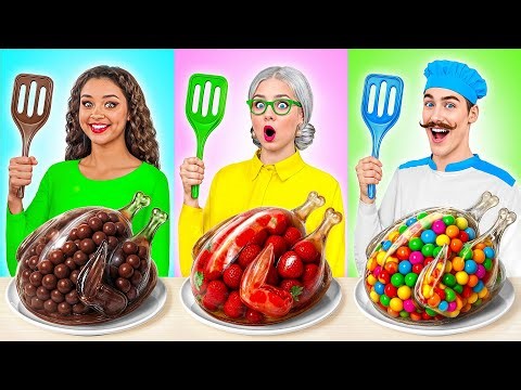 Me vs Grandma Cooking Challenge | Creative Food Hacks by Multi DO Joy