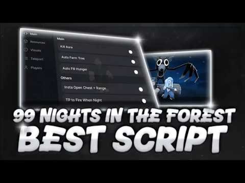 Roblox 99 Nights in the Forest with a SCRIPT.. (ringta)