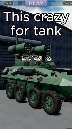 I gotch For Battery in hangar (tutorial) | Cursed tanmk simulator