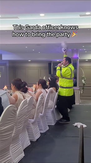 Surprise Wedding Singer: Garda Officer Brings the Party
