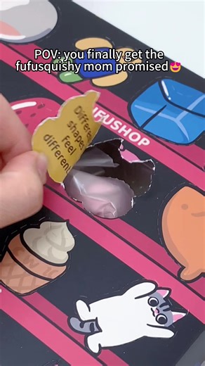 FUFUSQUISHY Surprise Squishy Pop Box Unboxing