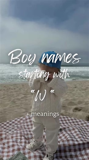 Unique Boy Names Starting with W for 2025