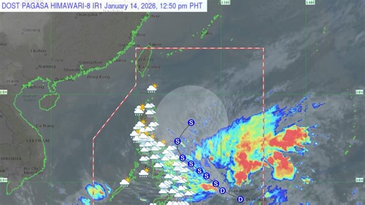 UNANG BAGYO SA BAGONG TAON Bagyo na ang low pressure area na binabantayan sa silangan ng Mindanao at tinawag sa local name na #AdaPH. Huling namataan ang sentro ng bagyo sa layong 635 km silangan ng Hinatuan, Surigao del Sur, base sa 11 AM bulletin ng PAGASA. Base sa forecast track ng ahensiya, posibleng lumapit o mag-landfall ang bagyo sa Eastern Visayas sa Biyernes o Sabado ng madaling araw. Lalapit din ito or maaaring mag landfall sa Catanduanes sa Sabado at Linggo. Courtesy: PAGASA’s PANaHON