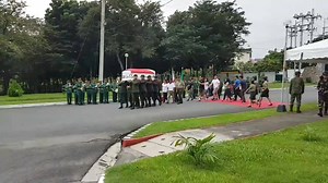 19K views · 463 reactions | 1LT HAROLD MARK JUAN of the Special Forces Regiment paid the ultimate sacrifice for the liberation of Marawi. He is honored at the Libingan ng mga Bayani as his remains were flown in last October 11. Rest in Peace soldier. #SaluteTotheFallen | Kalinaw News | Facebook