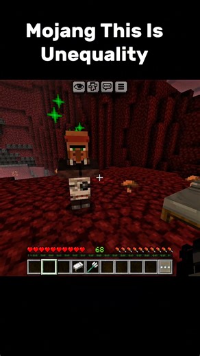 Mojang This Is Unequality 😭💀 | Minecraft Logic | #minecraft #shorts
