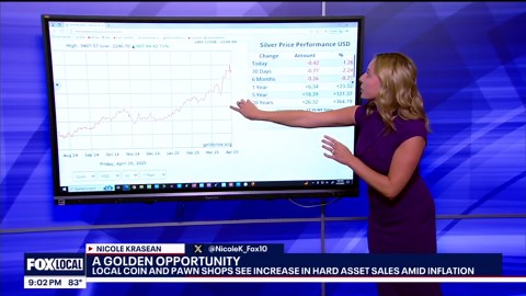 Record gold price drives sales at coin and pawn shops