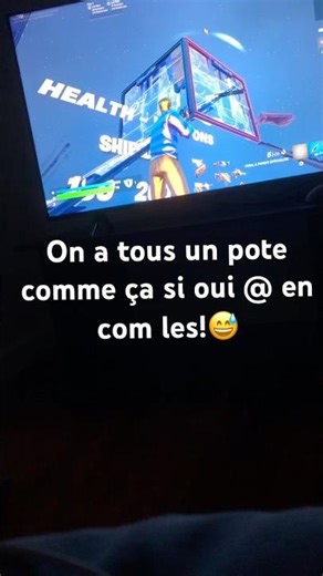 On a tous un pote comme ça #fortnite#trole Game play # rage#pote#balle#