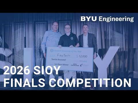 SIOY 2026: 7 BYU Student Teams Innovate for Good