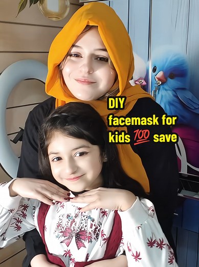 DIY face mask for kids 💯 save ✅ #beauty #skincare #kidskincare #skincareroutine #beautyhacks