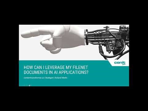 How can I leverage my FileNet documents in AI applications?