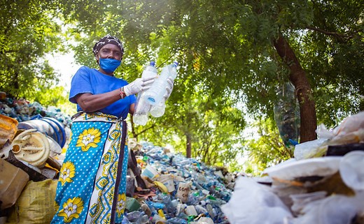 How can a life-cycle approach curb the plastic pollution crisis?