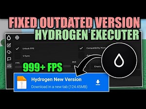 NEW Hydrogen Executer Update | FIXED Outdated Version Download Media Fire Link! 2023