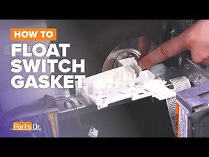 How to replace Float Switch Base Gasket part # WP8531743 on your Whirlpool KitchenAid Dishwasher