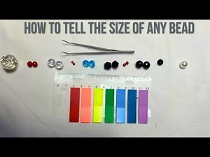 How to Measure (Guage) the size of Any Bead