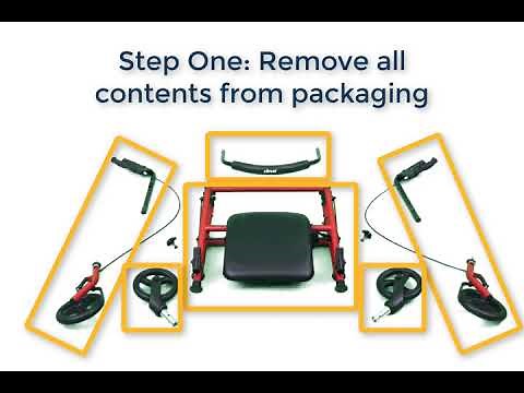 Product Assembly Guide for the Drive R800KD Rollator