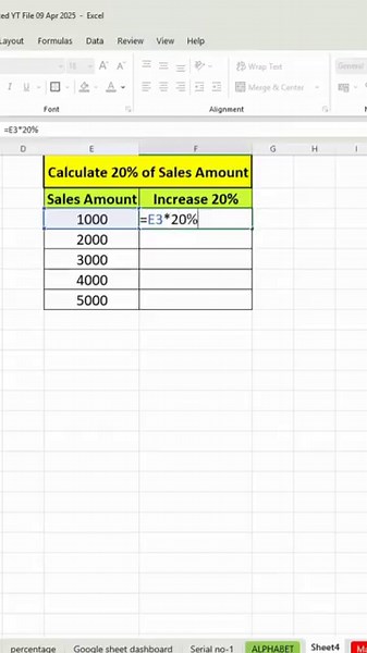 Excel formula for percentage! Advance Excel Tips and Tricks - Percentage calculation