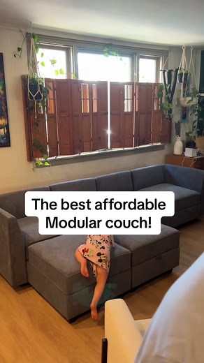 Affordable and Comfy Modular Couch with Storage | Amazon Home Finds