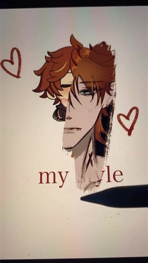 Drawing My Wifey: Childe from Genshin Impact