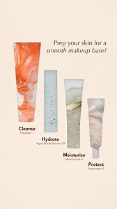5.4K views · 27 reactions | Foundation-free skin is what we aim to help you achieve. ✨ But for those who are still on your skin transformation journey, or if you simply love wearing makeup, prepping your skin well makes a huge difference. Try out our 4-step makeup skin prep for a smooth makeup base! 珞 | DR's Secret | Facebook