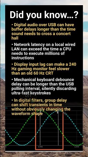 Delay in electronics, audio and networking 5 mind‑bending hidden realities