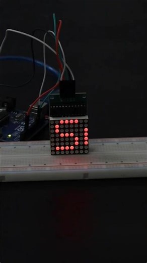 LED NAME DISPLAY 😍 #shorts #ytshorts #arduino
