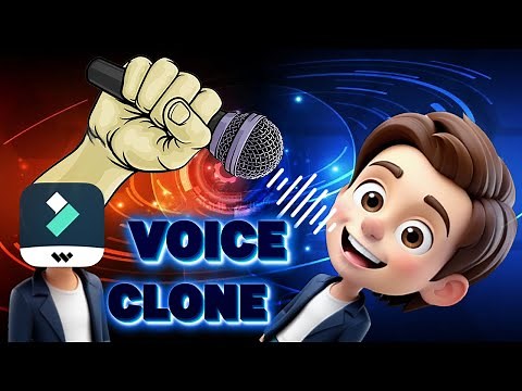 How to CLONE YOUR VOICE Using AI in Filmora 14 – Step by Step Guide