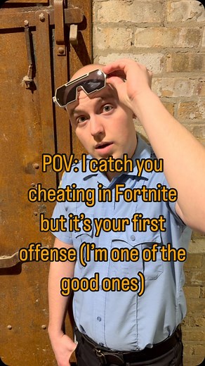 I’d commit more crimes if this was the punishment #fortnite #cheating #hacks #police #acab #theused #ptv #mcr #emo #hardcore | Mitchell Jay
