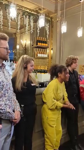 4.4K views | Join the The Harold Pinter Theatre team as they host a magnificent Press Night for Lyonesse! A special congratulations to Jonathan on his first press night as General Manager of the Pinter  #LilyJames #KristinScottThomas | ATG Tickets | Facebook