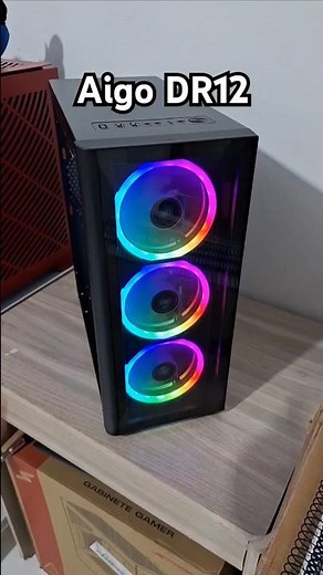 Aigo DR12 120mm RGB Fan Kit Gamer Setup