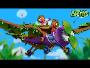 Ants on a Plane 🚁 | 🐛 Antiks & Insectibles 🐜 | Funny Cartoons for Kids | Moonbug