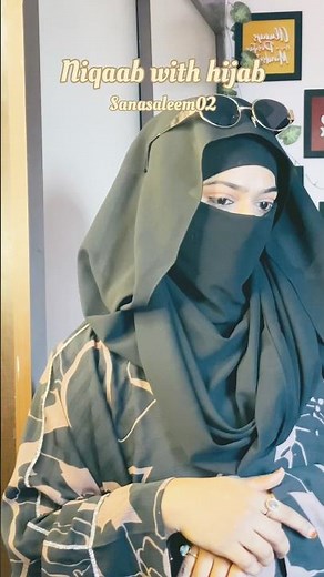 Perfect Niqaab & Hijab Combo Tutorial | Quick & Clean Style 😍 #hijabstyle