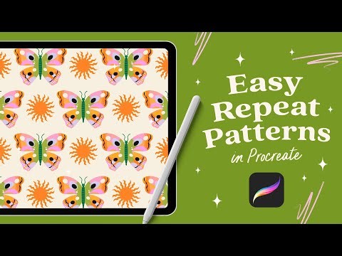 How to Create Repeat Patterns in Procreate + Bonus Tip