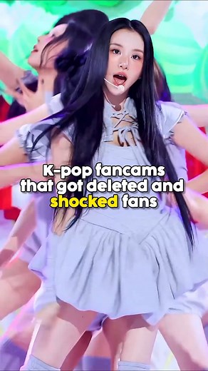 K-pop fancams that got deleted and shocked fans #kpop #aespa #fyp #shorts