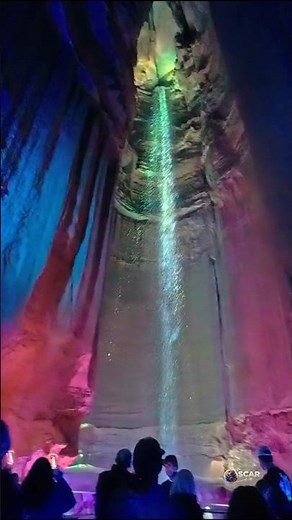 The LARGEST underground waterfall in the USA 🇺🇸🌊