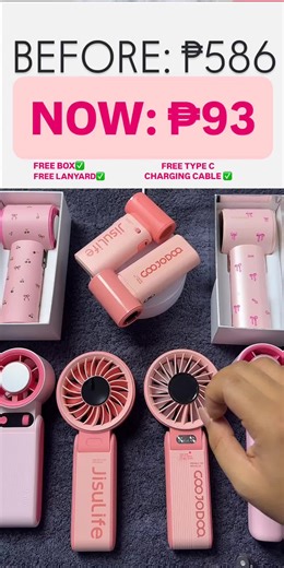 Jisulife Mini Fan: Live Highlights and Features