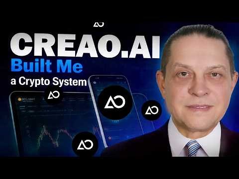 CREAO.ai Built Me a Crypto System That Runs Itself