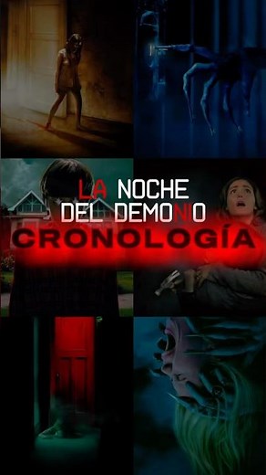 CRONOLOGÍA de la saga LA NOCHE DEL DEMONIO (INSISIOUS) 👹