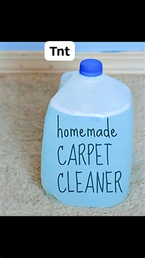 Here's the best homemade carpet cleaner. Costs like $1 to make! Follow these simple steps to make your own carpet cleaner at home: 1. In a large bucket, mix one scoop of Oxiclean with one gallon of warm water until fully dissolved. 2. Add one cup of white vinegar and one tablespoon of dish soap to the Oxiclean solution. Stir well to combine. 3. Sprinkle a generous amount of baking soda on the carpeted area you intend to clean. This will work to neutralize odors and add a touch of abrasiveness. 4