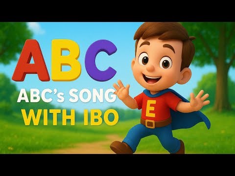 ABC Song | Learn alphabet song with Ibo | Kids learning song