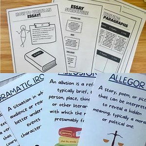 Literary Devices Posters; English Literature Techniques Prints; Classroom Decor; Educational Poster; Helpful Writing Posters; Teaching Decor - Etsy UK