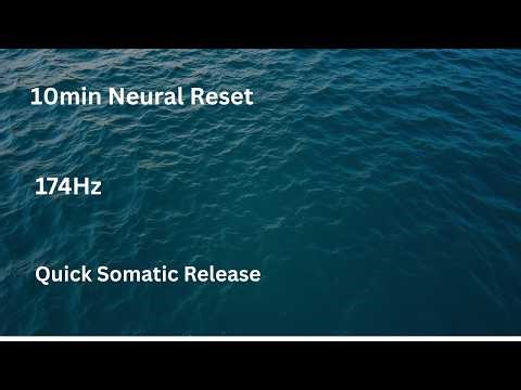 So174 Hz | Foundation of Relief: 10-Minute Guided Somatic Meditation | Sound Sanctuary Lab