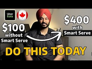 If you want to earn more with Uber Eats Do this|Benefits of having Smart Serve Certificate in Canada
