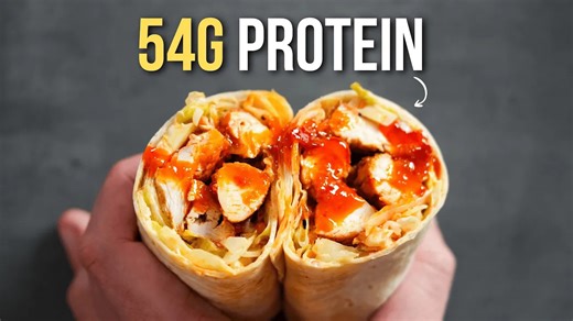 These chicken wraps are the meal prep you’ll look forward to
