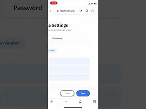 Add class to existing read theory account and update your profile