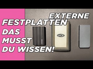Externe Festplatten und Festplattengehäuse: Alles, was du wissen musst!