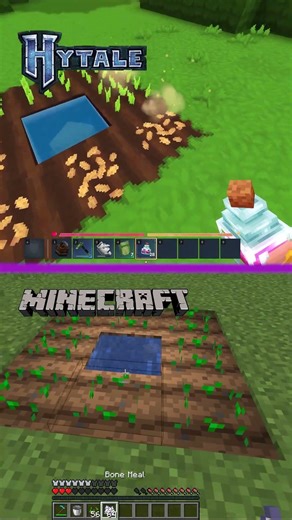 MINECRAFT vs HYTALE: FARMING