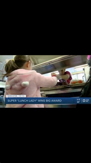 Modern-day 'lunch lady' wins major award for her work at Clearwater’s Belcher Elementary #fypシ #fbreels #reelsvideo #lunchladiesrock #cafeteria #fblifestyle #school | Lunch Ladies Rock